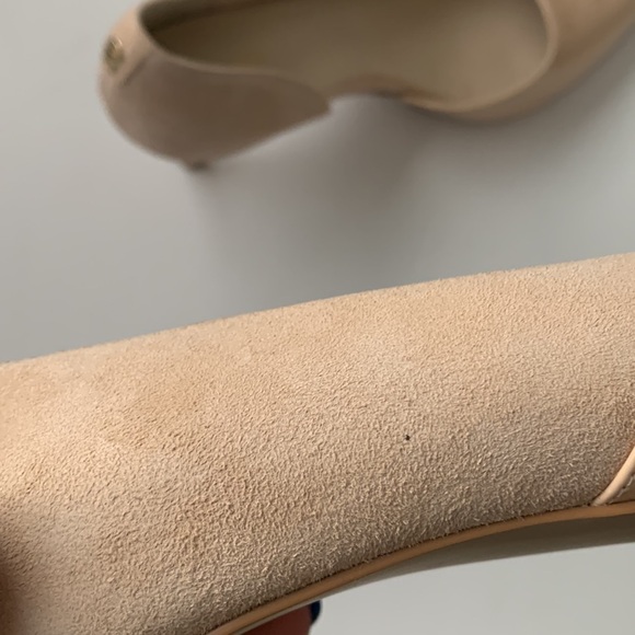 NWOT Cole Haan Highline Natural Tan Half Vamp Heels Pumps - Picture 12 of 12